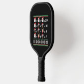 Wiskunde Kerstleraar GREYHOUND Pickleball Paddle (Links)