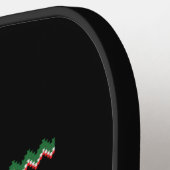 Wiskunde Kerstleraar GREYHOUND Pickleball Paddle (Links Detail)