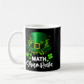Wiskunde Klavertjes St. Patrick's Dag School Koffiemok (Links)