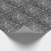 Wiskunde krabbels inpakpapier (Hoek)