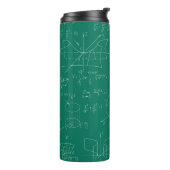Wiskunde krabbels thermosbeker (Gedraaid links)