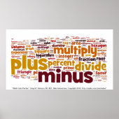 Wiskunde krijgt harder poster (Voorkant)