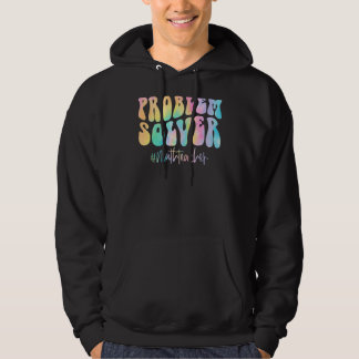 Wiskunde Leerleraar Probleem Oplossen Wiskunde Ler Hoodie