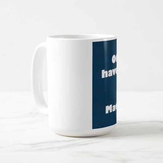 Wiskunde Leerproblemen Mok (Voorkant links)