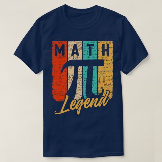 wiskunde legende t-shirt (Design voorkant)
