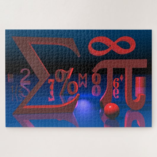 wiskunde legpuzzel (Horizontaal)