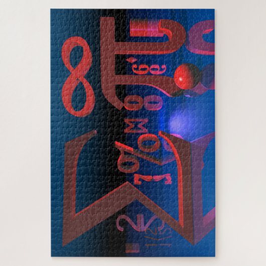 wiskunde legpuzzel (Verticaal)