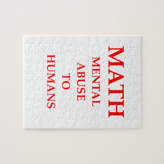 WISKUNDE LEGPUZZEL (Horizontaal)