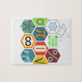 wiskunde legpuzzel (Horizontaal)