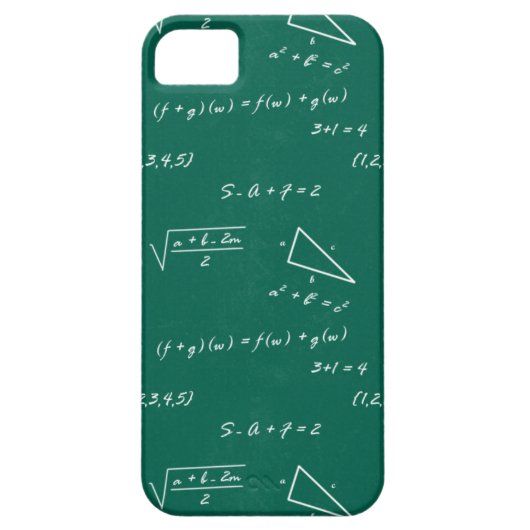 wiskunde leraar algebra Case-Mate iPhone case (Achterkant)