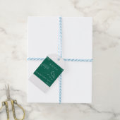 wiskunde leraar algebra geek cadeaulabel (Met Touw)