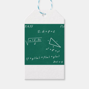 wiskunde leraar algebra geek cadeaulabel