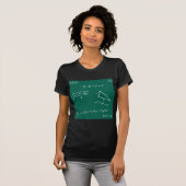 wiskunde leraar algebra geek t-shirt (Voorkant volledig)