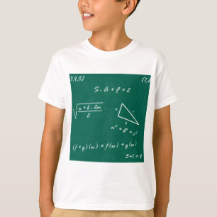 wiskunde leraar algebra geek t-shirt