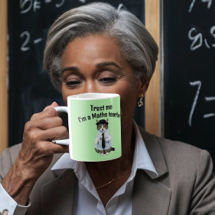 Wiskunde Leraar cadeau vertrouw me wiskundeprofess Koffiemok