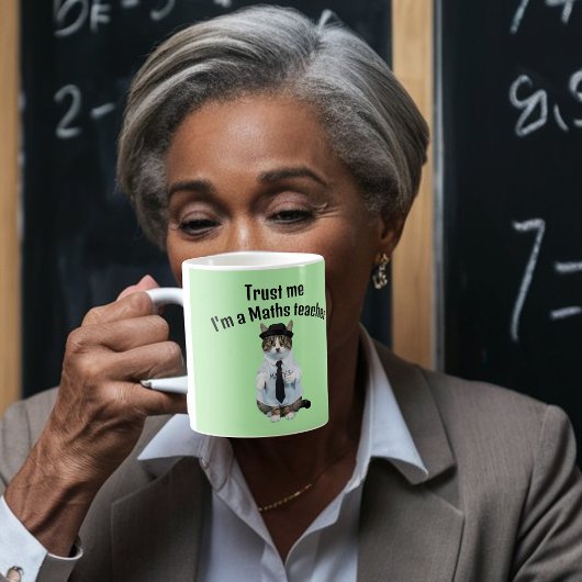 Wiskunde Leraar cadeau vertrouw me wiskundeprofess Koffiemok