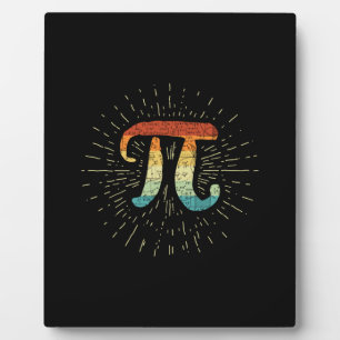 Wiskunde leraar Cute Pi Fotoplaat
