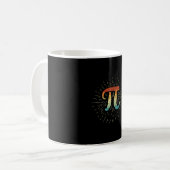 Wiskunde leraar Cute Pi Koffiemok (Voorkant links)
