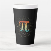 Wiskunde leraar Cute Pi Latte Mok (Voorkant)