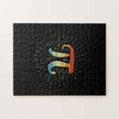 Wiskunde leraar Cute Pi Legpuzzel (Horizontaal)