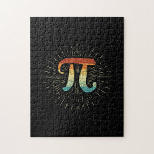 Wiskunde leraar Cute Pi Legpuzzel