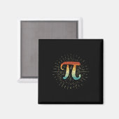 Wiskunde leraar Cute Pi Magneet (Voorkant / Achterkant)
