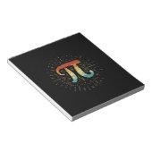 Wiskunde leraar Cute Pi Notitieblok (Schuin)