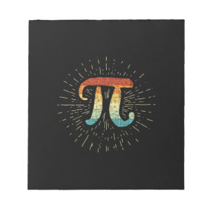 Wiskunde leraar Cute Pi Notitieblok