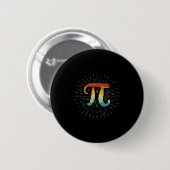 Wiskunde leraar Cute Pi Ronde Button 5,7 Cm (Voorkant /achterkant)