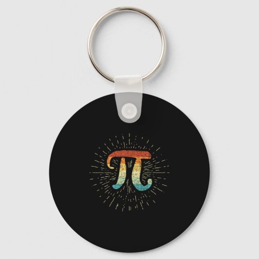 Wiskunde leraar Cute Pi Sleutelhanger (Voorkant)