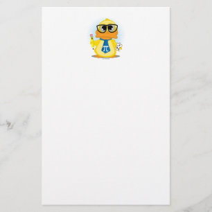 Wiskunde leraar Duck Briefpapier