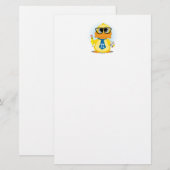 Wiskunde leraar Duck Briefpapier (Voorkant / Achterkant)