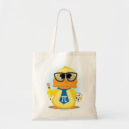 Wiskunde leraar Duck Tote Bag (Voorkant)