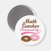 Wiskunde Leraar Funny Gift Magneet (Voorkant / Achterkant)