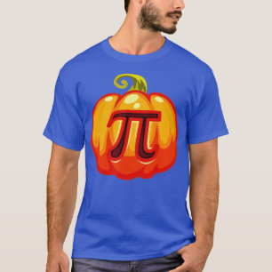 Wiskunde leraar Halloween Costume Pumpkin Pi Pun P T-shirt