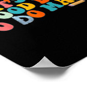 Wiskunde leraar Het is een goede dag om Wiskunde t Poster (Hoek)