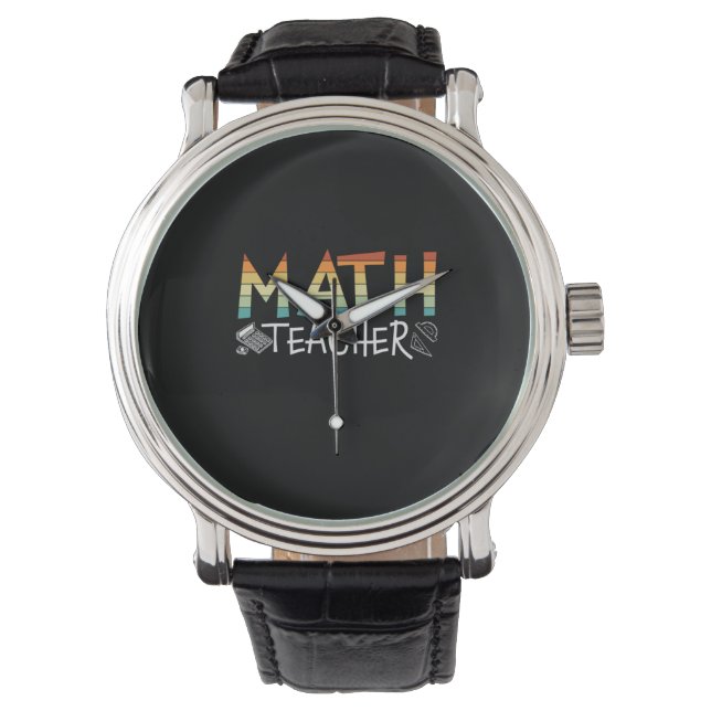 Wiskunde leraar horloge (Voorkant)