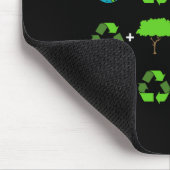 Wiskunde leraar Humor dag van de aardorder Muismat (Hoek)