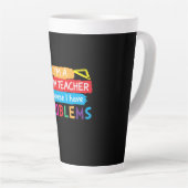 Wiskunde leraar ik ben Wiskunde leraar Latte Mok (Rechterhoek)