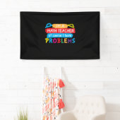 Wiskunde leraar ik ben Wiskunde leraar Spandoek (Insitu)