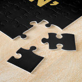 Wiskunde leraar ik heb vaardigheden legpuzzel (Zijkant)
