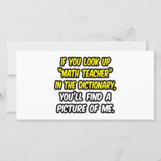 Wiskunde leraar in woordenboek.. Mijn Afbeelding