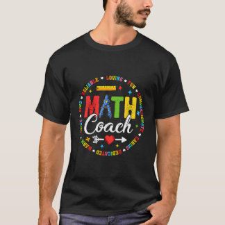 Wiskunde Leraar Lover Teaching Terug naar School F T-shirt