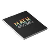 Wiskunde leraar notitieblok (Schuin)