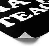 Wiskunde leraar PI Poster (Hoek)