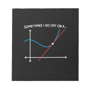 Wiskunde leraar soms ga ik uit notitieblok