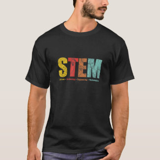 Wiskunde leraar STEM Science Technology Engineerin T-shirt