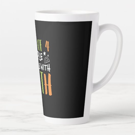 Wiskunde leraar strijd met Wiskunde Latte Mok (Rechts)
