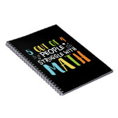 Wiskunde leraar strijd met Wiskunde Notitieboek (Rechterzijde)