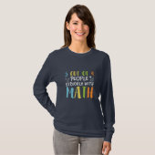 Wiskunde leraar strijd met Wiskunde T-shirt (Voorkant volledig)